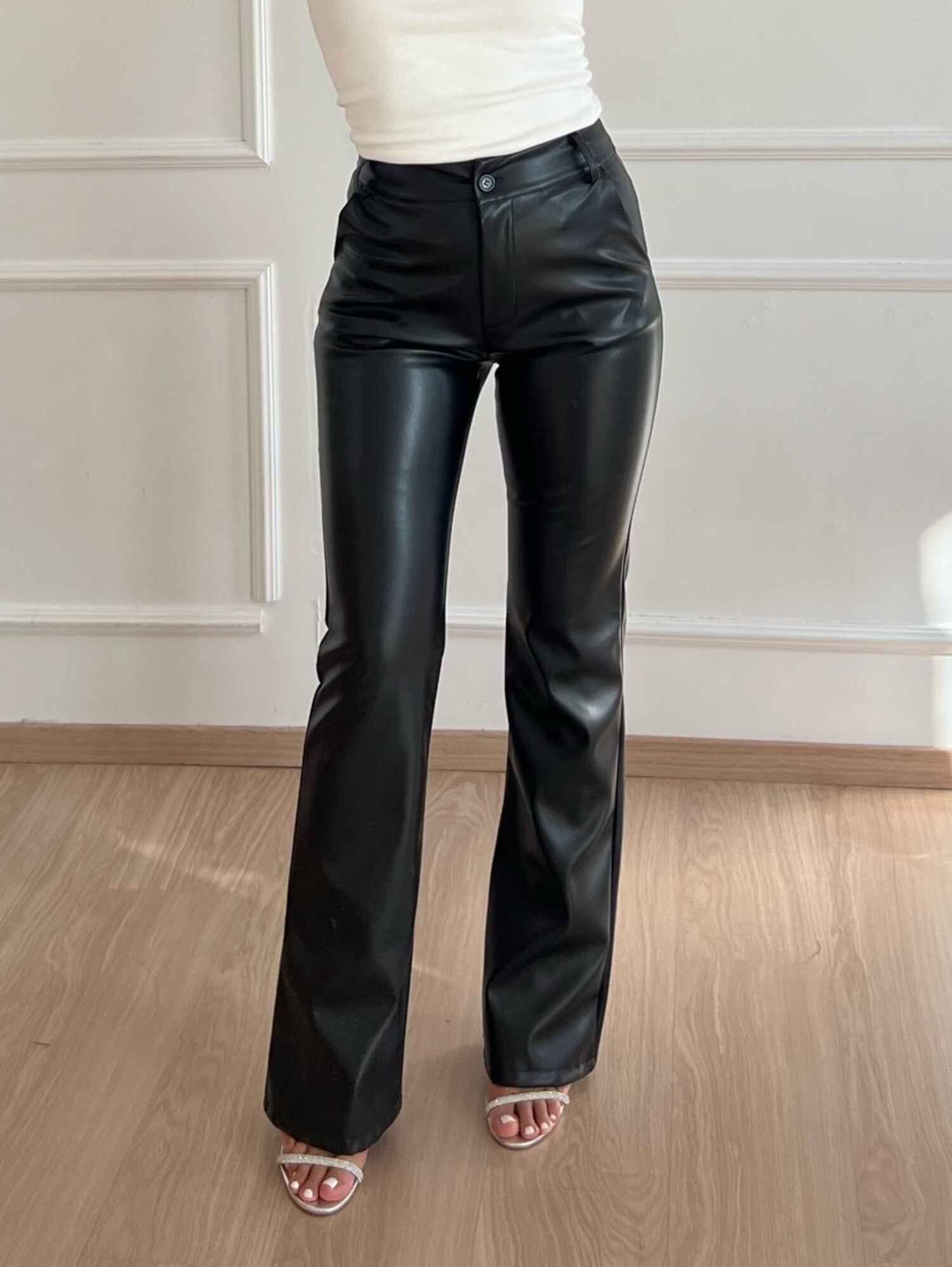 R&B | hose mit ausgestelltem Bein für Damen Retro Mode