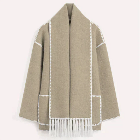 R&B | Damen-Apparatsjacke mit Schickem und Komfortablem Schal