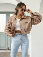 R&B | Cropped Bomberjacke - Lässig & Stilvoll