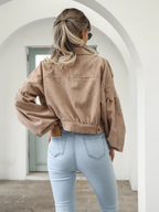R&B | Cropped Bomberjacke - Lässig & Stilvoll