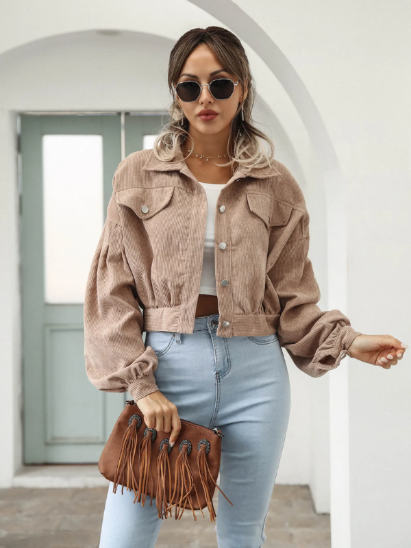 R&B | Cropped Bomberjacke - Lässig & Stilvoll