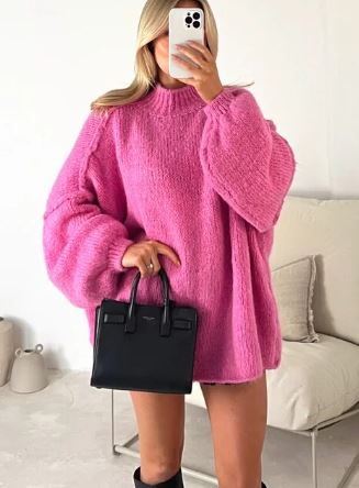 R&B | Eleganter Strickpullover mit Muster