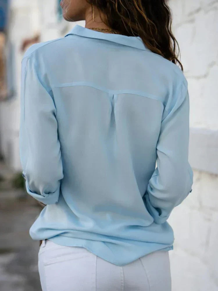 R&B | Klassische Bluse für Damen Zeitlos und Vielseitig für Jeden Anlass