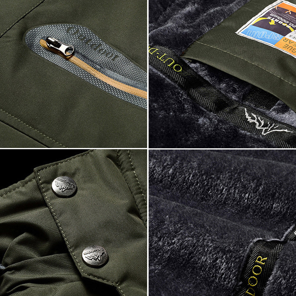 R&B | Gefütterte Herrenjacke mit Kapuze - Cavalieri