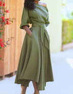 R&B | Kleid Festlich Elegant Midi