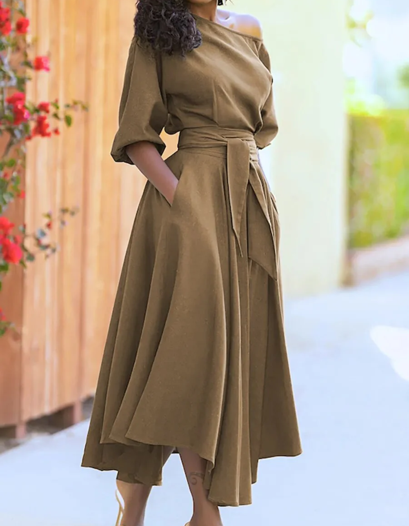 R&B | Kleid Festlich Elegant Midi