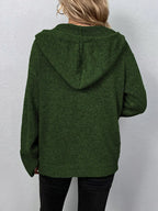 R&B | Strickcardigan mit Kapuze