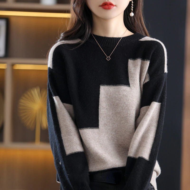 R&B | Gestrickter Freizeitpullover