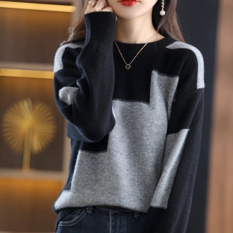 R&B | Gestrickter Freizeitpullover
