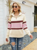 R&B | Strick-Half-Zip-Pullover