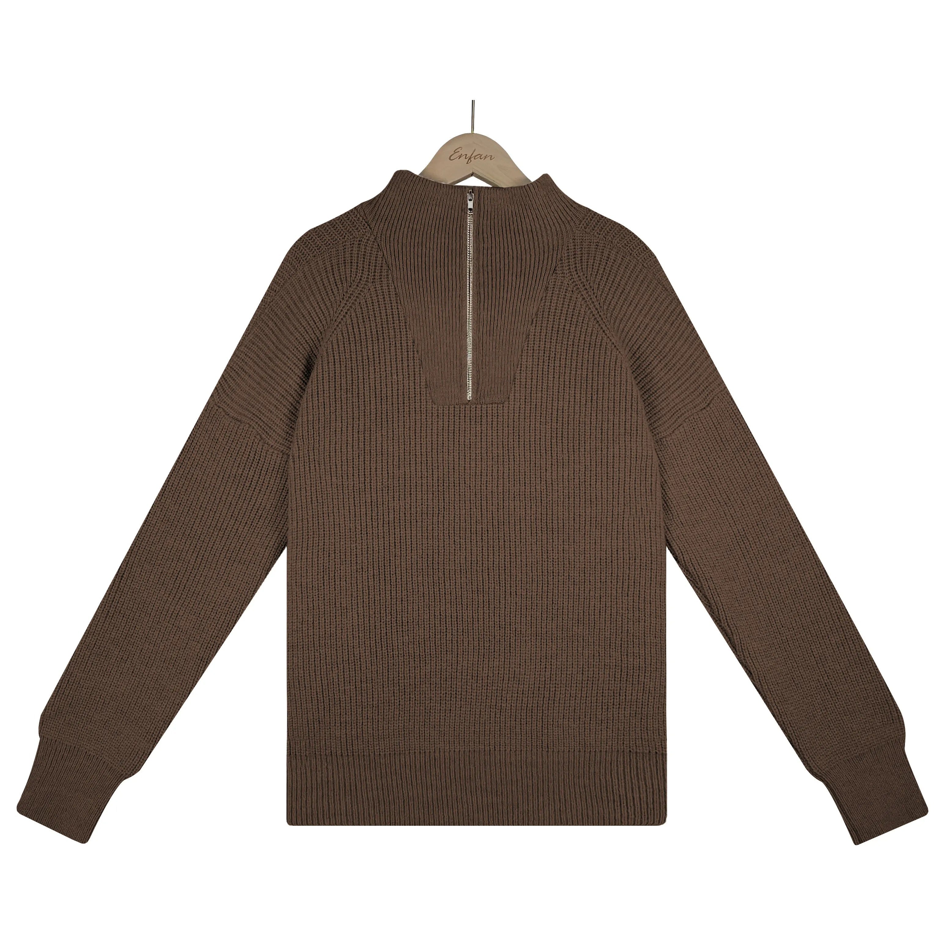 R&B | Strick-Half-Zip-Pullover