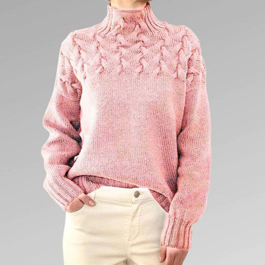 R&B | Strickrollkragenpullover für Frauen