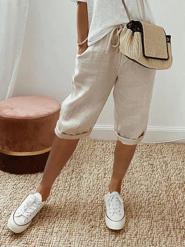 Heidi-Mode | Damen-Shorts aus Baumwolle