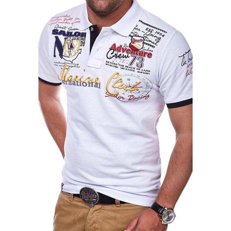 R&B | Poloshirt mit Buchstaben für Herren