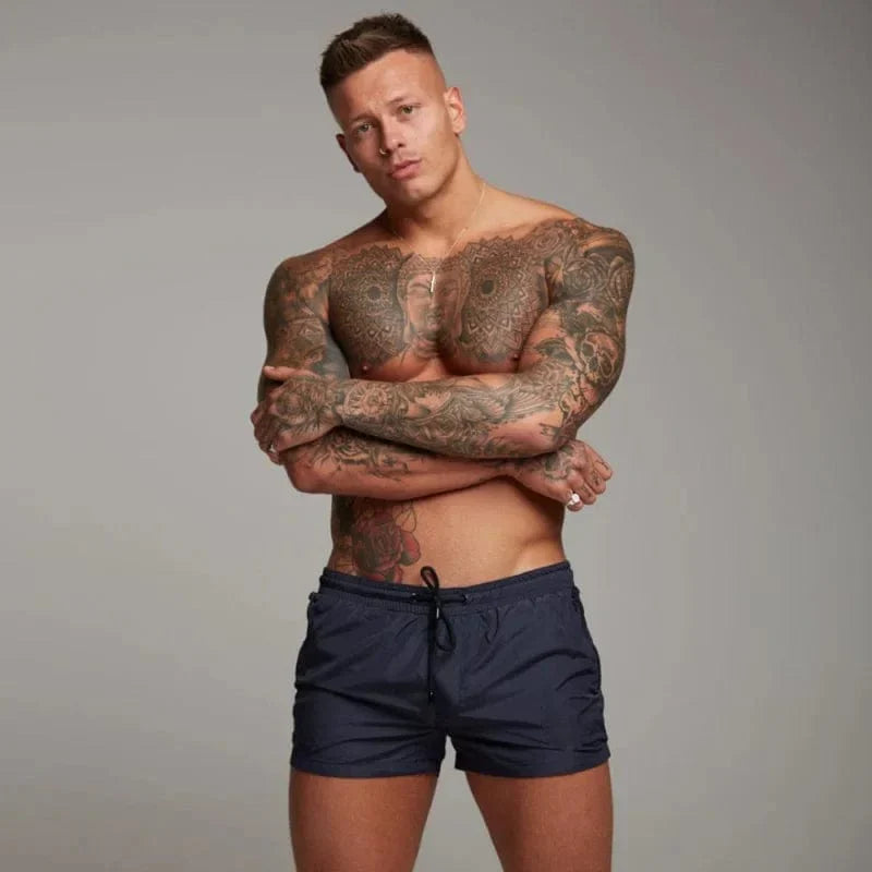 R&B | Kurze Badeshorts für Männer mit Tasche