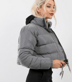 R&B | Pufferjacke mit Kordelzug Tragen