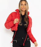 R&B | Pufferjacke mit Kordelzug Tragen