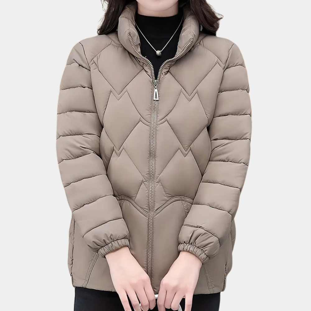 R&B | Warme isolierte Winterjacke für Damen
