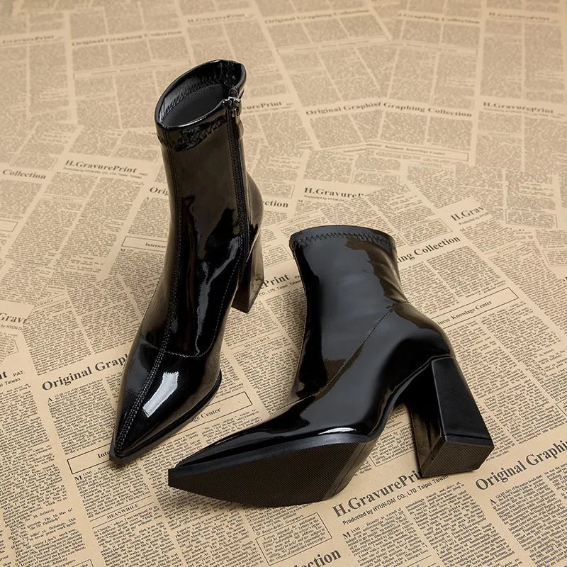R&B |  Damen-Stiefeletten mit hohem Absatz