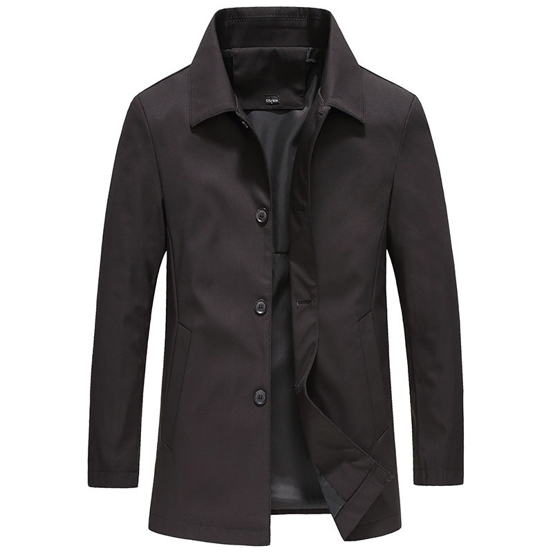 R&B | Herren Knopf-down Kragen Jacke