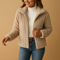 R&B | Fleecejacke mit Stehkragen für Frauen Herbstkollektion Isabelle
