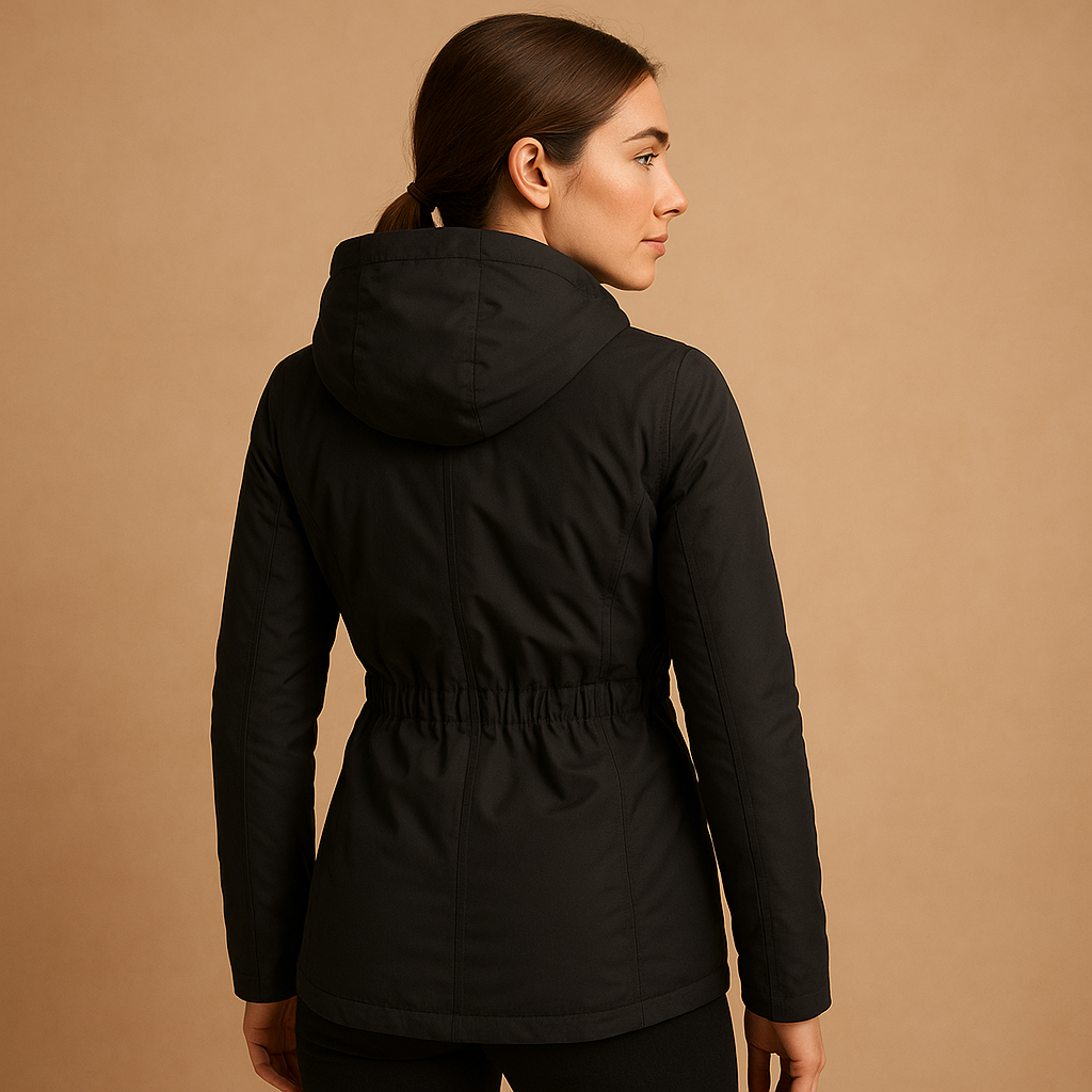 R&B | Stilvolle Damen ParkA-Winterjacke mit Kapuze