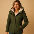 R&B | Stilvolle Damen ParkA-Winterjacke mit Kapuze