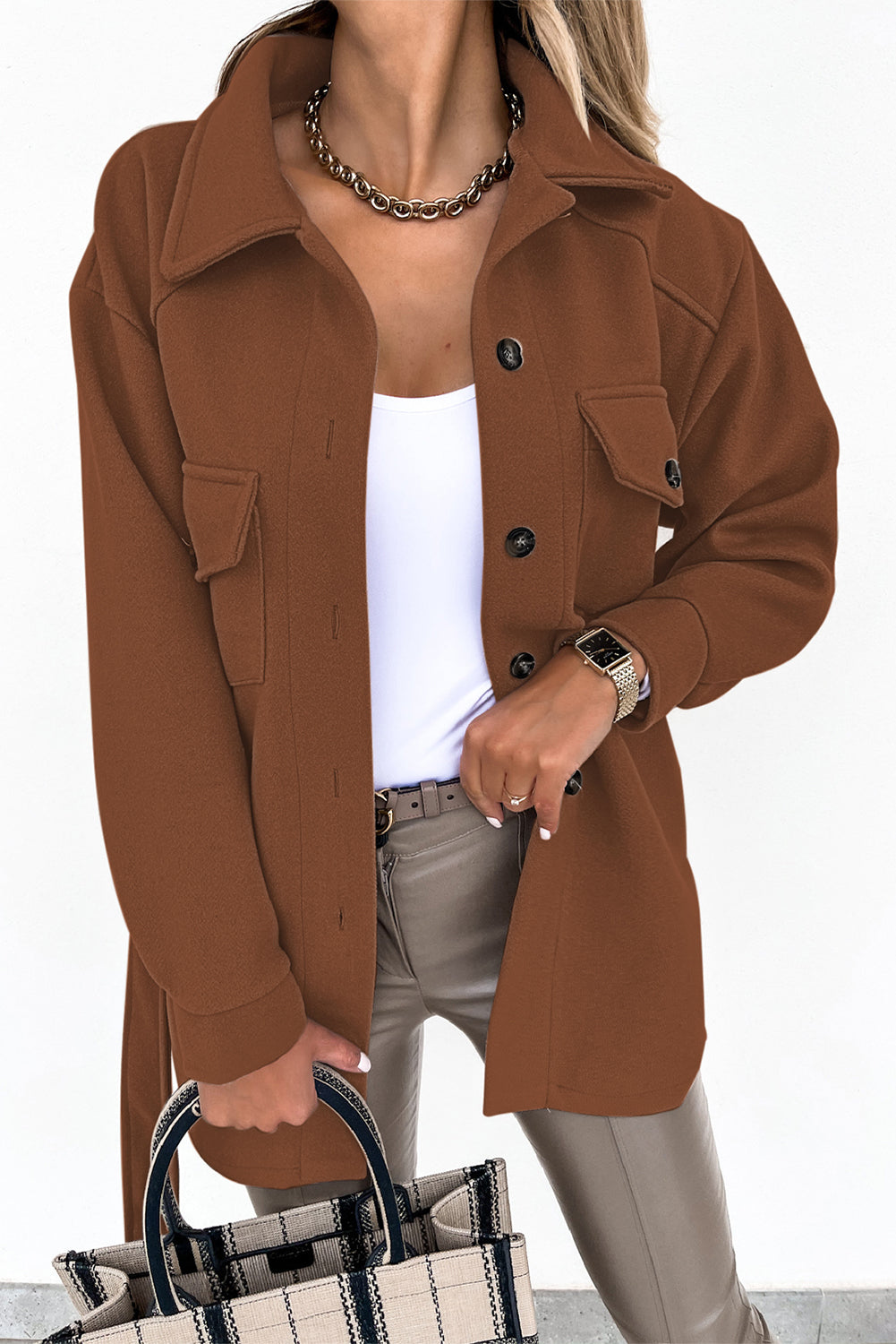R&B | Einfacher und Eleganter Mantel