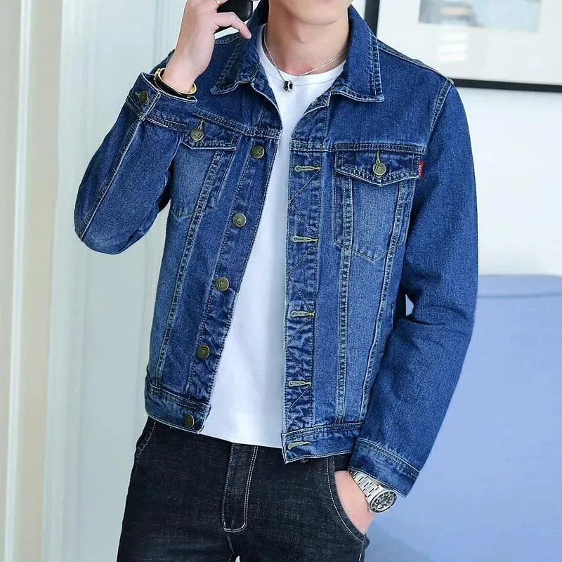 R&B | Revers Denim Jacke Herren