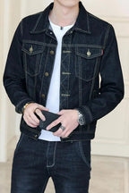 R&B | Revers Denim Jacke Herren