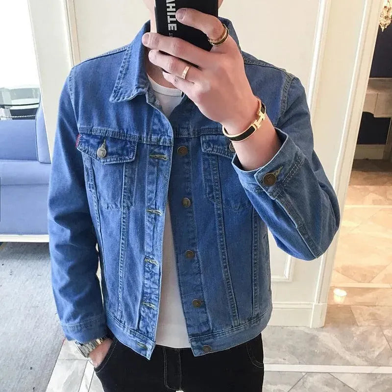R&B | Revers Denim Jacke Herren