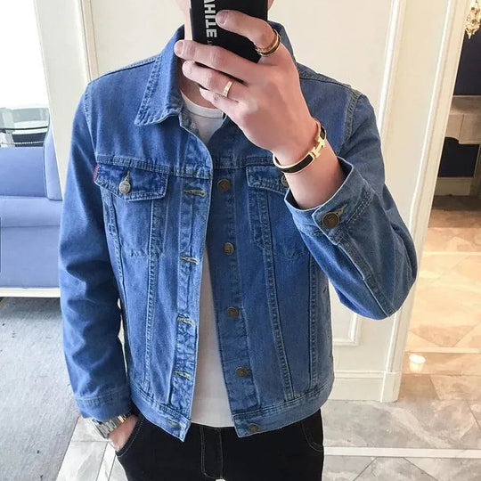 R&B | Revers Denim Jacke Herren