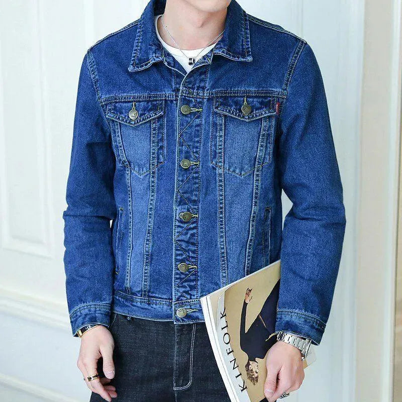 R&B | Revers Denim Jacke Herren