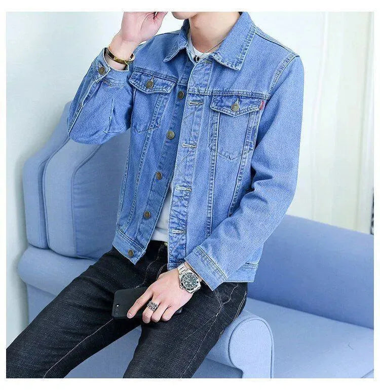 R&B | Revers Denim Jacke Herren