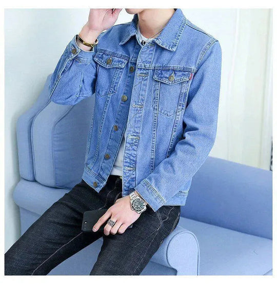 R&B | Revers Denim Jacke Herren