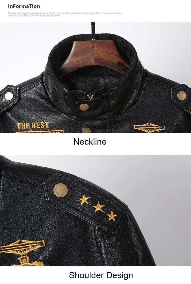 R&B | Lederjacke, Herren Winterjacke, Motorradjacke