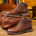 R&B | Klassische Herbst Stiefel mit Reißverschluss für Männer