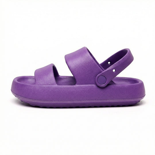 R&B | Orthopädische Sandalen Comfort Plus Pantoletten mit Doppelriemen Gepolsterte, Lässige Slip-On-Sandalen