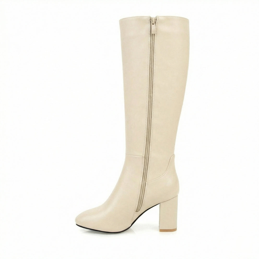 Warme Bequeme Lange Damen Schick Modische Stilvolle Stiefel R&B