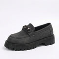 Damen Chunky Loafers mit Ketten-Applikation und robustem Profil R&B