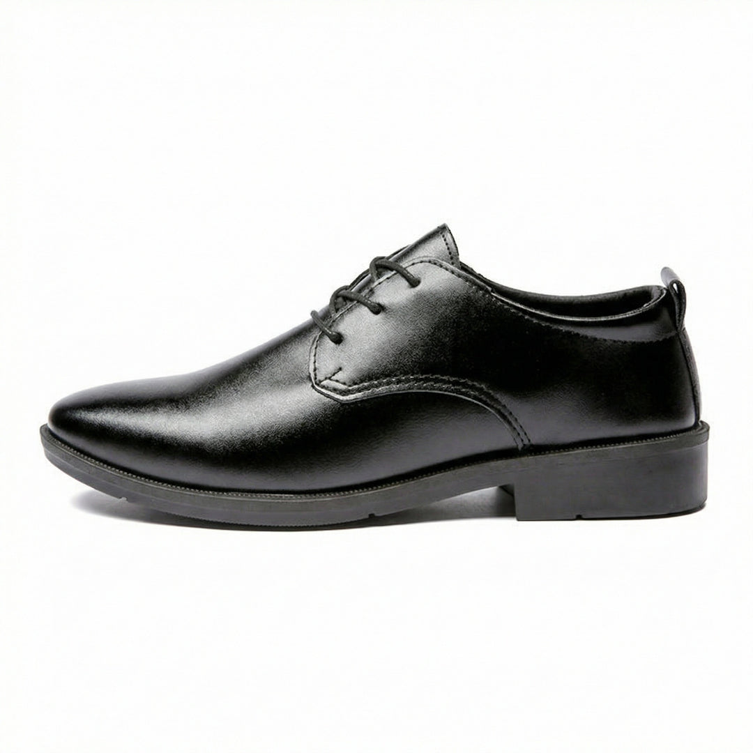 Herren Elegante Leder Schnürschuhe mit rutschfester Sohle R&B