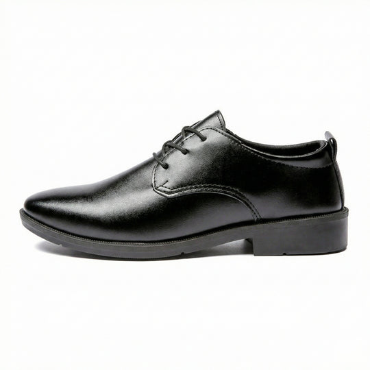 Herren Elegante Leder Schnürschuhe mit rutschfester Sohle R&B
