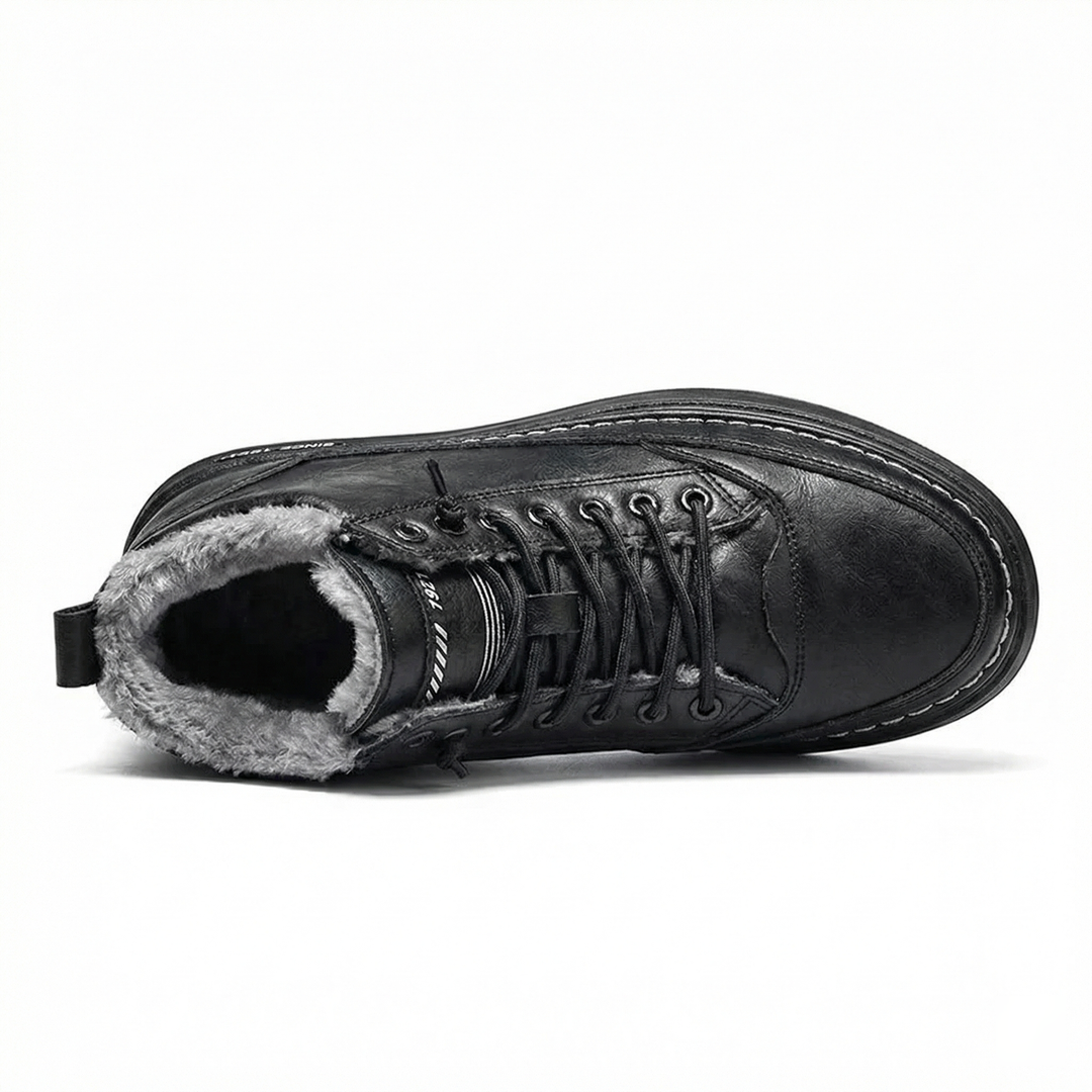 R&B | Herren Schneestiefel mit warmem Baumwollfutter und rutschfester Sohle