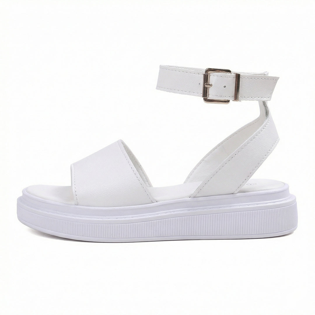 Damen Komfortable Sandalen mit verstellbarem Knöchelriemen R&B