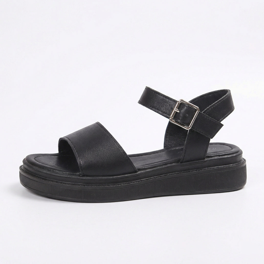 Damen Komfortable Sandalen mit verstellbarem Knöchelriemen R&B