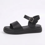 Damen Komfortable Sandalen mit verstellbarem Knöchelriemen R&B