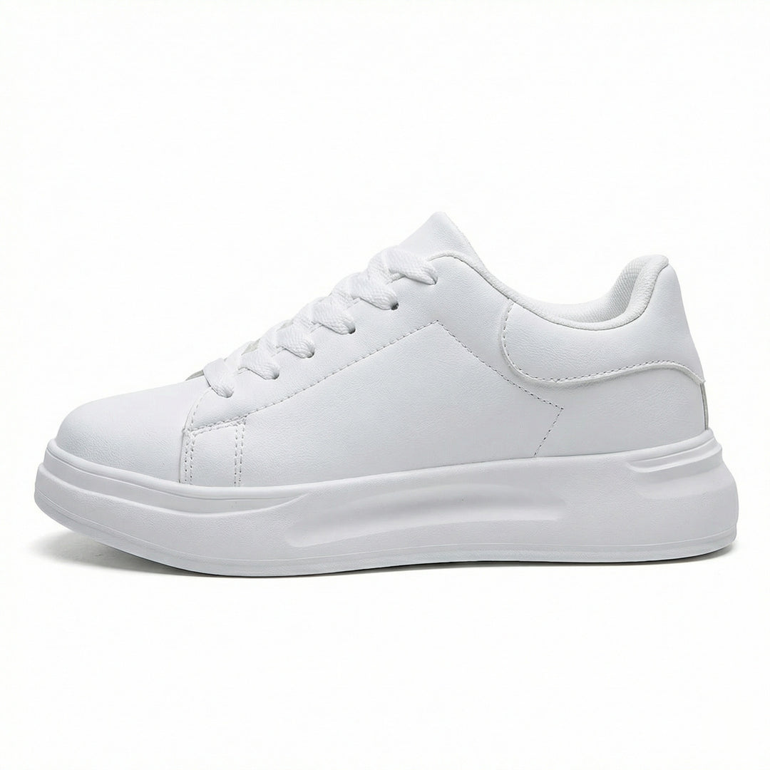 Orthopädische weiße Turnschuhe