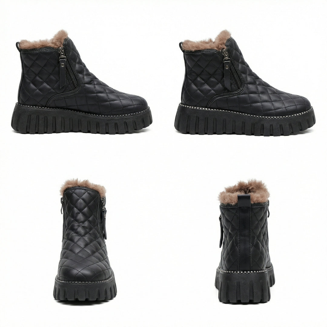Orthopädische Winter Damen Schuhe Schneestiefel R&B