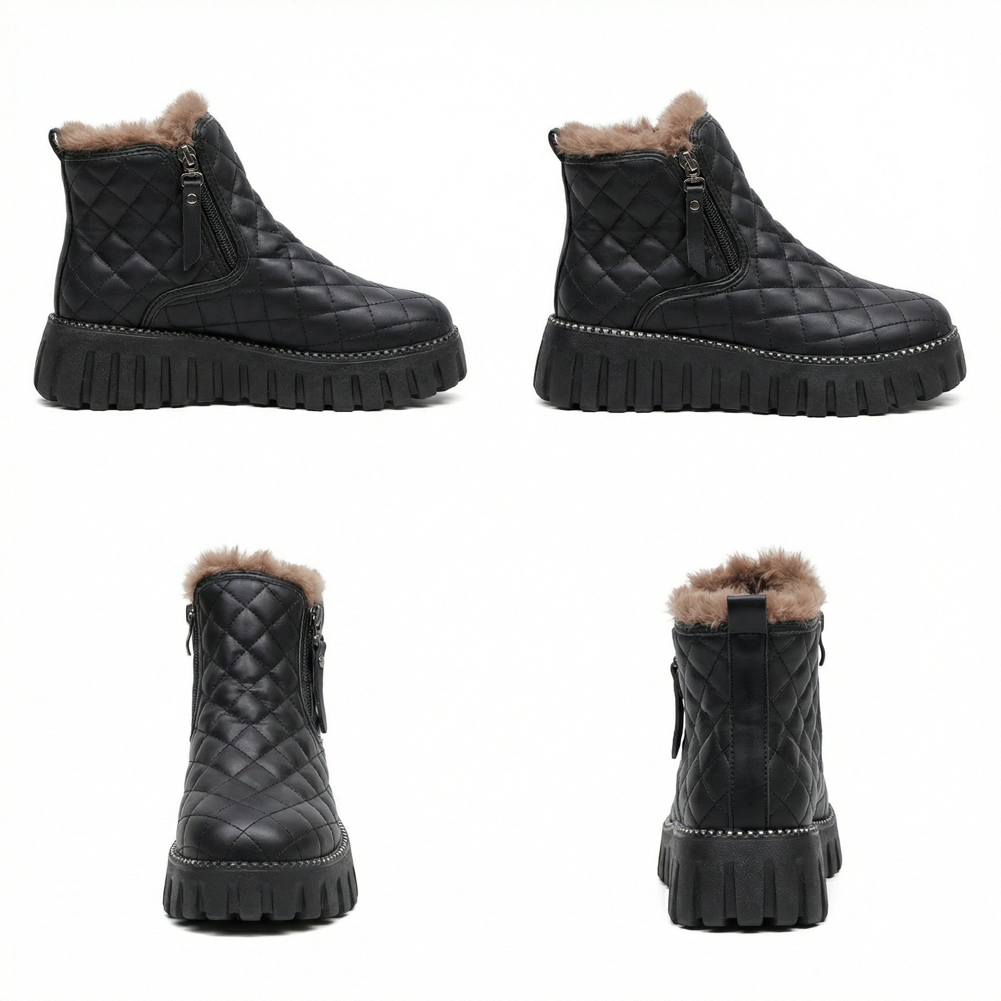 Orthopädische Winter Damen Schuhe Schneestiefel R&B