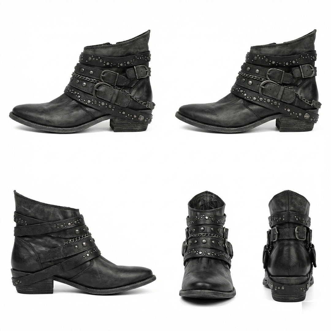R&BMode | Vintage-Kettenstiefel